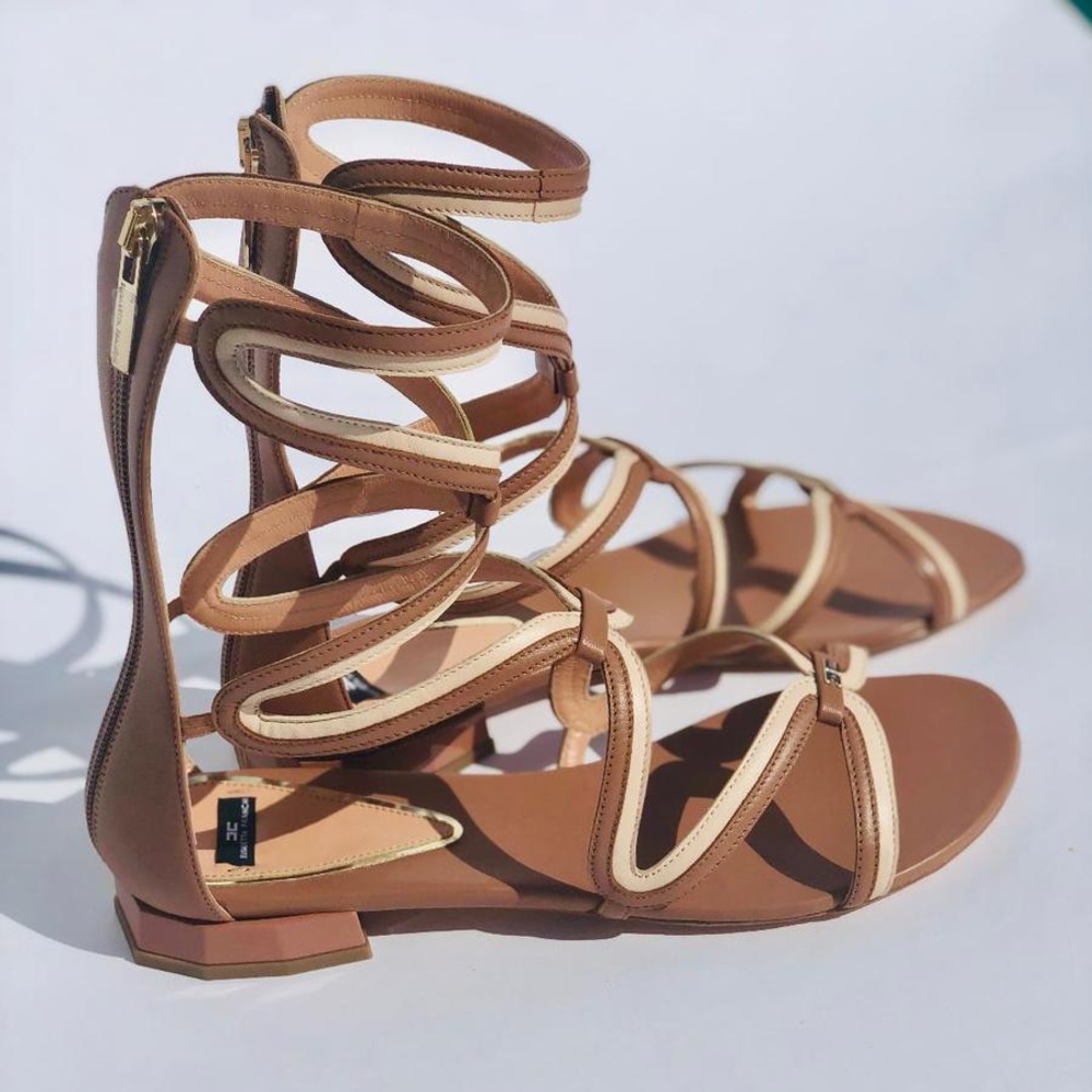 Dusty Rose Gladiator Sandals